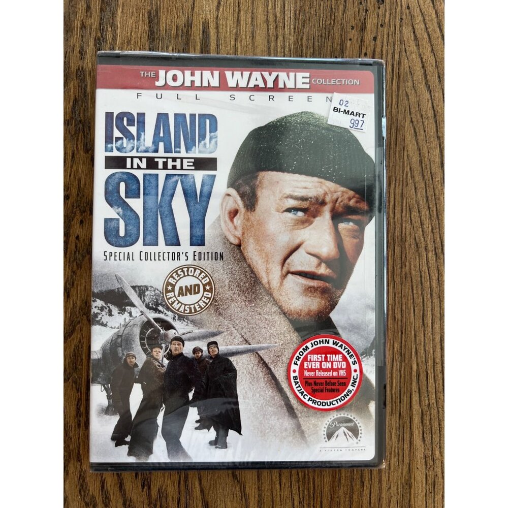 John Wayne Collection DVD Island In The Sky Special Collector’s Edition NEW